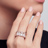 ANILLO GRAN BAGUETTE CRYSTAL