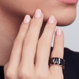ANILLO GRAN BAGUETTE ONIX