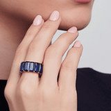 ANILLO GRAN BAGUETTE ZAFIRO