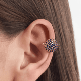 EAR CUFF CIRCULO MICROCRISTAL ZAFIRO
