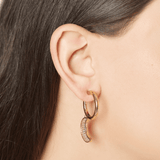 MINI HOOPS ESTRELLA BIANKA CRYSTAL
