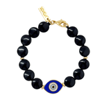 TURKISH EYE ONYX BRACELET