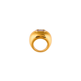 SUBLIME MISI SMOOTH GOLD SAPPHIRE RING