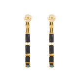 HOOPS LANTANA SIMPLE BAGUETTE BLACK