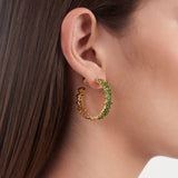 HOOPS IRREGULAR BAGUETTES ESMERALDA