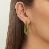 HOOPS GRAN KIRA ESMERALDA MICROCRISTAL