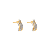BOREAL LADY BUG CRYSTAL GREEN STUDS EARRINGS