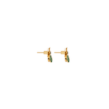 MINI VESPA HAPPI EMERALD STUDS EARRINGS