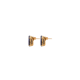 NU ANKA ONYX DROP STUDS