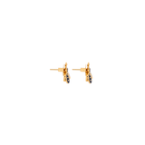 MINI VESPA HAPPI LONDON BLUE STUDS EARRINGS
