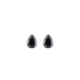 NU ANKA ONYX DROP STUDS