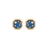 SABAH OCTAGON STUD EARRINGS