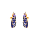 THEA PURPLE SHADES STUDS EARRINGS