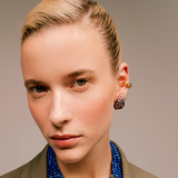 THEA PURPLE SHADES STUDS EARRINGS