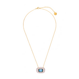 SUBLIME MISI AQUA CRYSTAL CHAIN