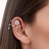 EAR CUFF AQUILA ESTRELLA/LUNA CRISTAL