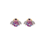 MINI IBIS PURPLE STUDS