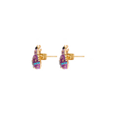 MINI IBIS PURPLE STUDS