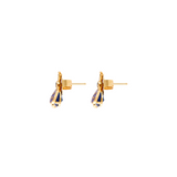 MINI VESPA HAPPI GREEN GARNET STUDS